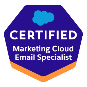 Certified Marketing Cloud Email Specialist